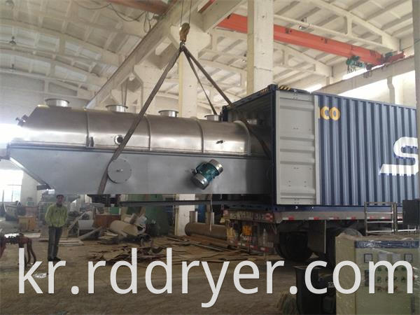 Vibration Fluidized Bed Dryer for Food Industry